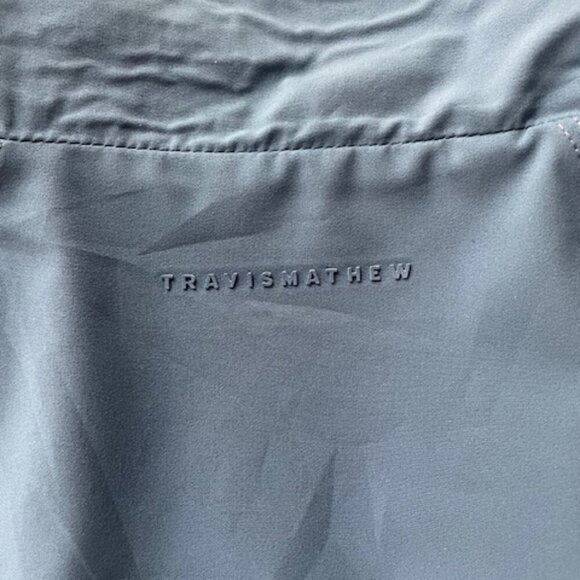 TravisMathew Lightweight Post Match Blue Jacket Size XS - Picture 8 of 10
